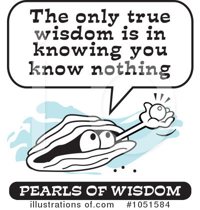 Pearl Of Wisdom Clipart #1051584 by Johnny Sajem