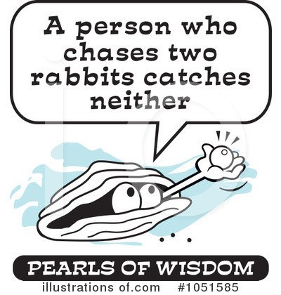 Pearl Of Wisdom Clipart #1051585 by Johnny Sajem