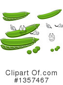 Peas Clipart #1357467 by Vector Tradition SM