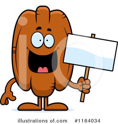 Royalty-Free (RF) Pecan Clipart Illustration by Cory Thoman - Stock Sample #1164034