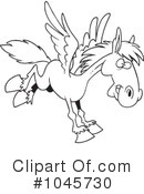 Pegasus Clipart #1045730 by toonaday