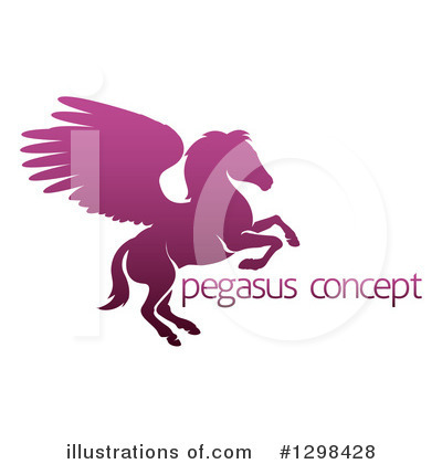 Royalty-Free (RF) Pegasus Clipart Illustration by AtStockIllustration - Stock Sample #1298428