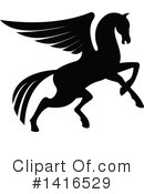 Pegasus Clipart #1416529 by Vector Tradition SM