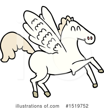 Royalty-Free (RF) Pegasus Clipart Illustration by lineartestpilot - Stock Sample #1519752