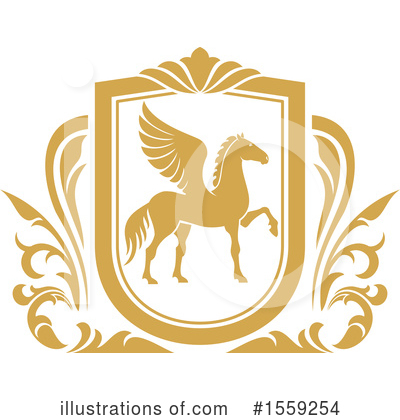 Royalty-Free (RF) Pegasus Clipart Illustration by Vector Tradition SM - Stock Sample #1559254