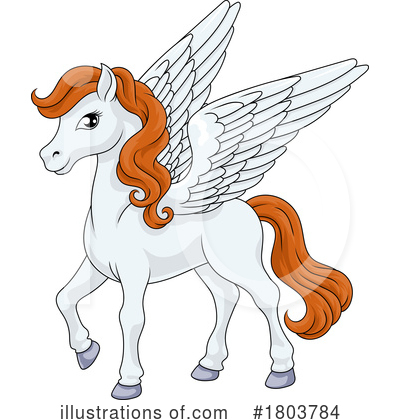 Royalty-Free (RF) Pegasus Clipart Illustration by AtStockIllustration - Stock Sample #1803784