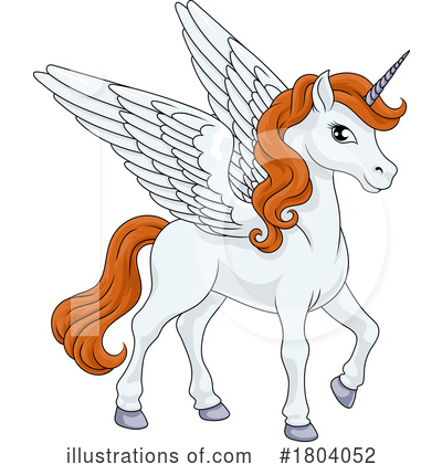 Royalty-Free (RF) Pegasus Clipart Illustration by AtStockIllustration - Stock Sample #1804052