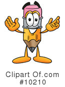 Pencil Clipart #10210 by Mascot Junction
