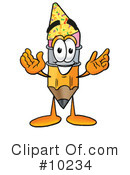 Pencil Clipart #10234 by Mascot Junction