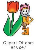 Pencil Clipart #10247 by Mascot Junction