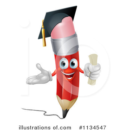 Royalty-Free (RF) Pencil Clipart Illustration by AtStockIllustration - Stock Sample #1134547