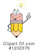 Pencil Clipart #1202376 by Hit Toon