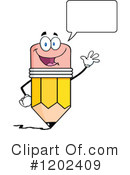 Pencil Clipart #1202409 by Hit Toon