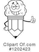 Pencil Clipart #1202423 by Hit Toon