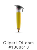 Pencil Clipart #1308610 by Mopic