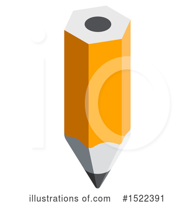 Royalty-Free (RF) Pencil Clipart Illustration by beboy - Stock Sample #1522391