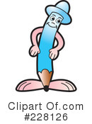 Pencil Guy Clipart #228126 by Lal Perera