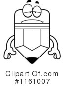 Pencil Mascot Clipart #1161007 by Cory Thoman