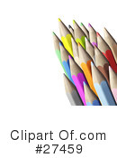 Pencils Clipart #27459 by Frog974