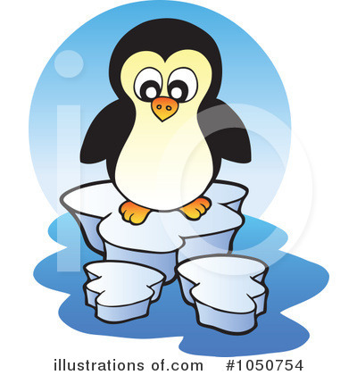 Royalty-Free (RF) Penguin Clipart Illustration by visekart - Stock Sample #1050754