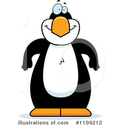 Penguin Clipart #1109212 by Cory Thoman