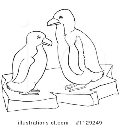 Royalty-Free (RF) Penguin Clipart Illustration by Picsburg - Stock Sample #1129249
