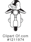 Penguin Clipart #1211974 by Lal Perera