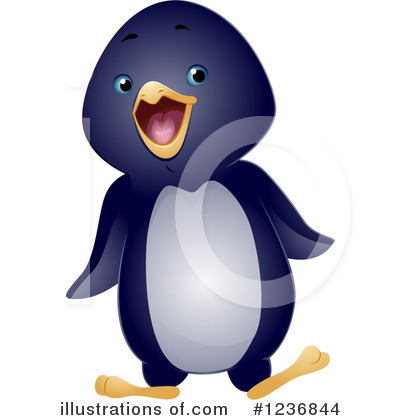Penguins Clipart #1236844 by BNP Design Studio