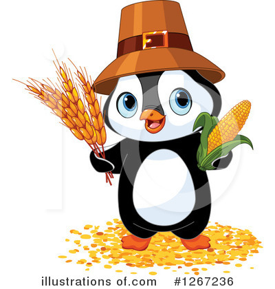 Royalty-Free (RF) Penguin Clipart Illustration by Pushkin - Stock Sample #1267236