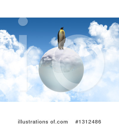 Royalty-Free (RF) Penguin Clipart Illustration by KJ Pargeter - Stock Sample #1312486