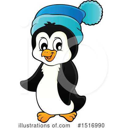 Royalty-Free (RF) Penguin Clipart Illustration by visekart - Stock Sample #1516990