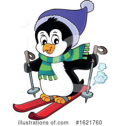 Royalty-Free (RF) Penguin Clipart Illustration by visekart - Stock Sample #1621760