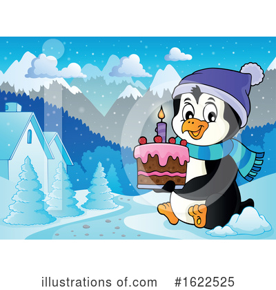 Royalty-Free (RF) Penguin Clipart Illustration by visekart - Stock Sample #1622525