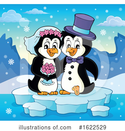 Royalty-Free (RF) Penguin Clipart Illustration by visekart - Stock Sample #1622529