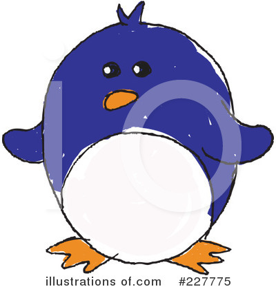 Royalty-Free (RF) Penguin Clipart Illustration by yayayoyo - Stock Sample #227775