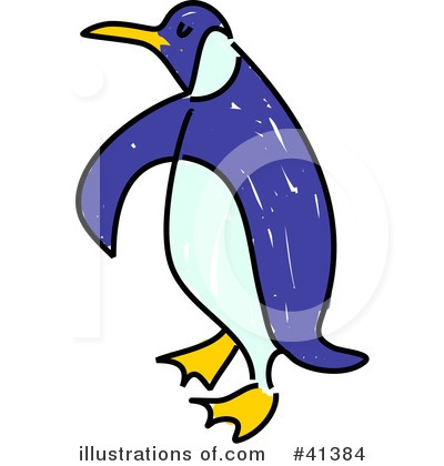 Royalty-Free (RF) Penguin Clipart Illustration by Prawny - Stock Sample #41384