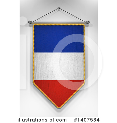Royalty-Free (RF) Pennant Clipart Illustration by stockillustrations - Stock Sample #1407584
