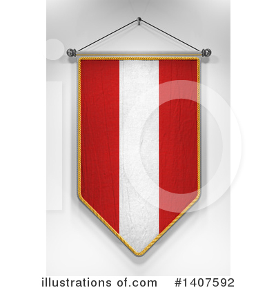 Royalty-Free (RF) Pennant Clipart Illustration by stockillustrations - Stock Sample #1407592