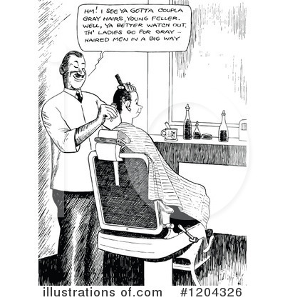 Barber Clipart #1204326 by Prawny Vintage