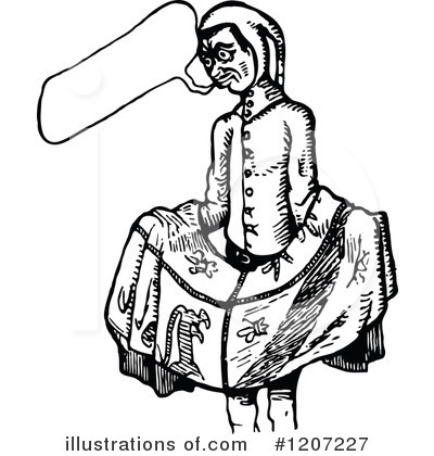 Royalty-Free (RF) People Clipart Illustration by Prawny Vintage - Stock Sample #1207227