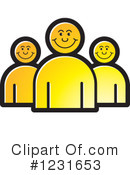 People Clipart #1231653 by Lal Perera
