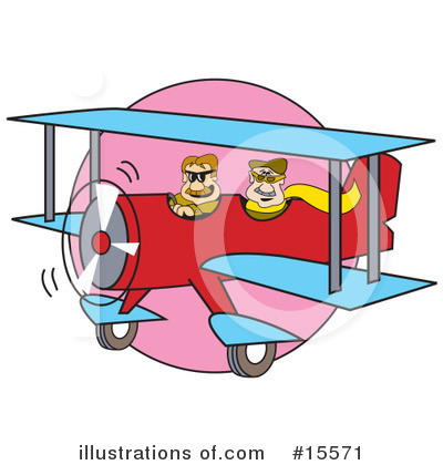 Airplane Clipart #15571 by Andy Nortnik