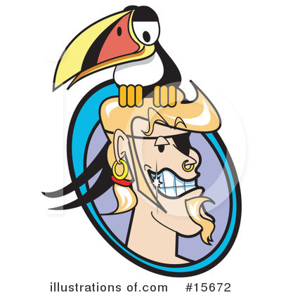 Toucan Clipart #15672 by Andy Nortnik