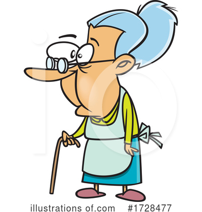 Granny Clipart #1728477 by toonaday