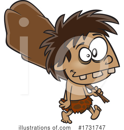 Neanderthal Clipart #1731747 by toonaday