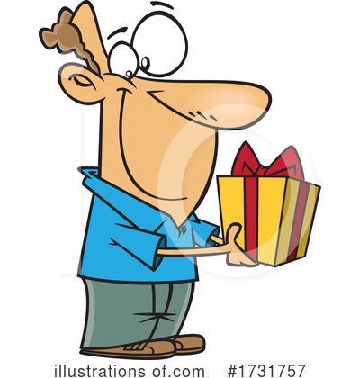 Birthday Presents Clipart #1731757 by toonaday