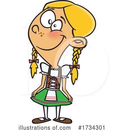 German Clipart #1734301 by toonaday