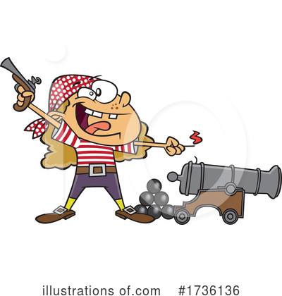 Pistol Clipart #1736136 by toonaday