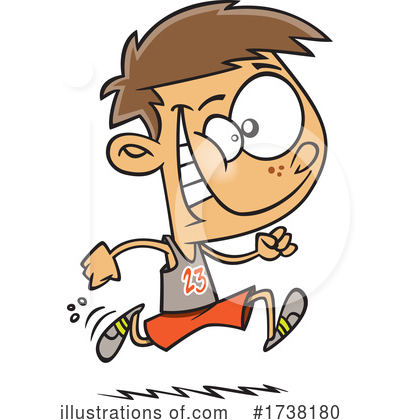 Track And Field Clipart #1738180 by toonaday
