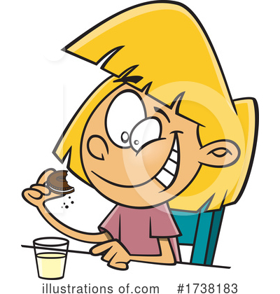 Eating Clipart #1738183 by toonaday